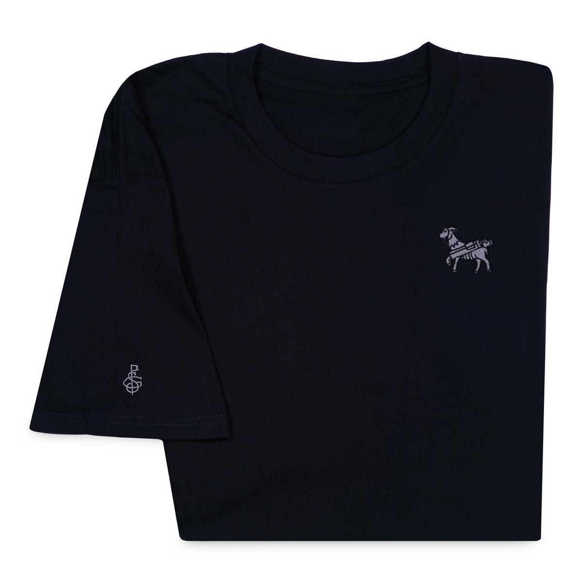 T-Shirt – Black Seamus GOLF - Goat SEAMUS