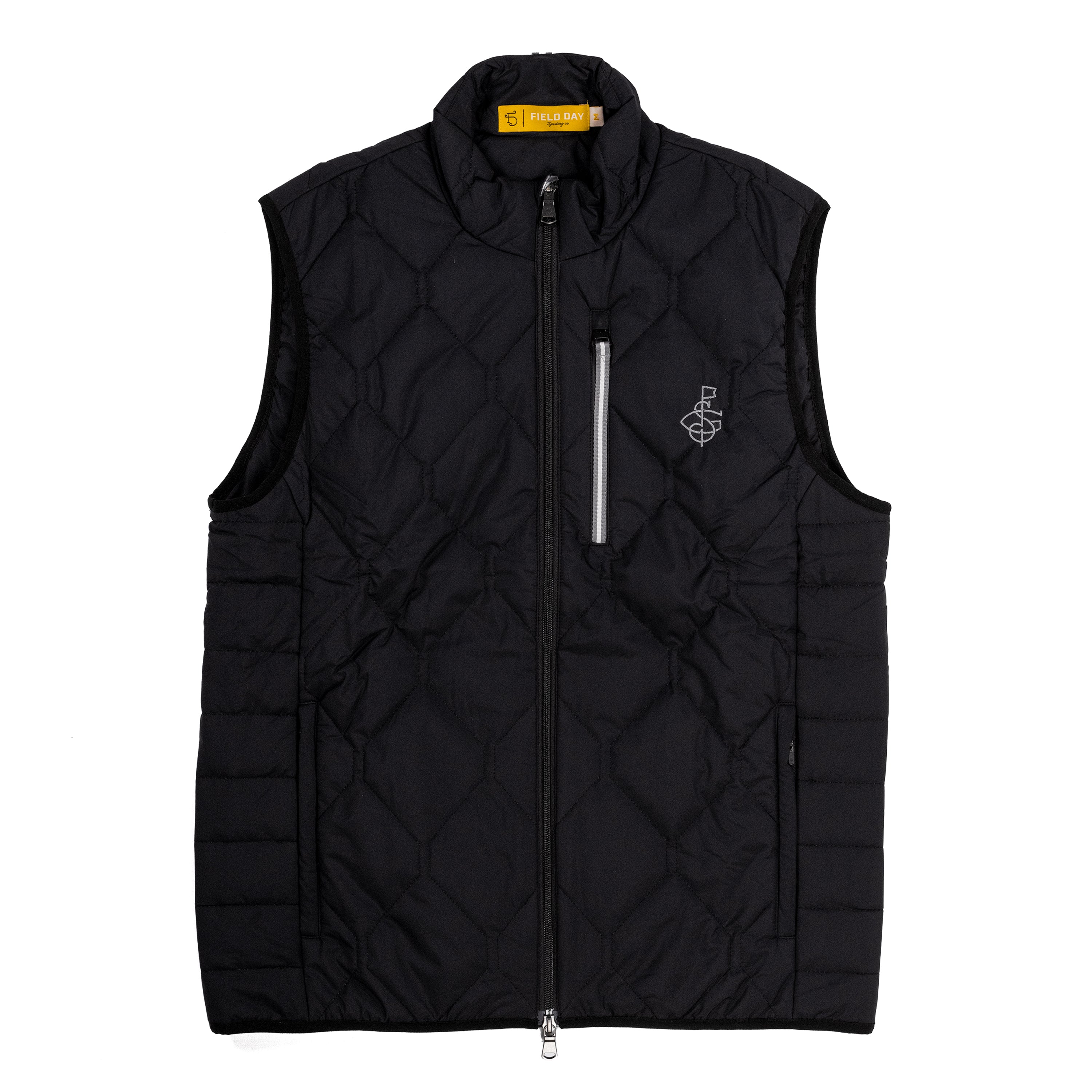 Seamus x Field Day Frankie Down Vest - Black