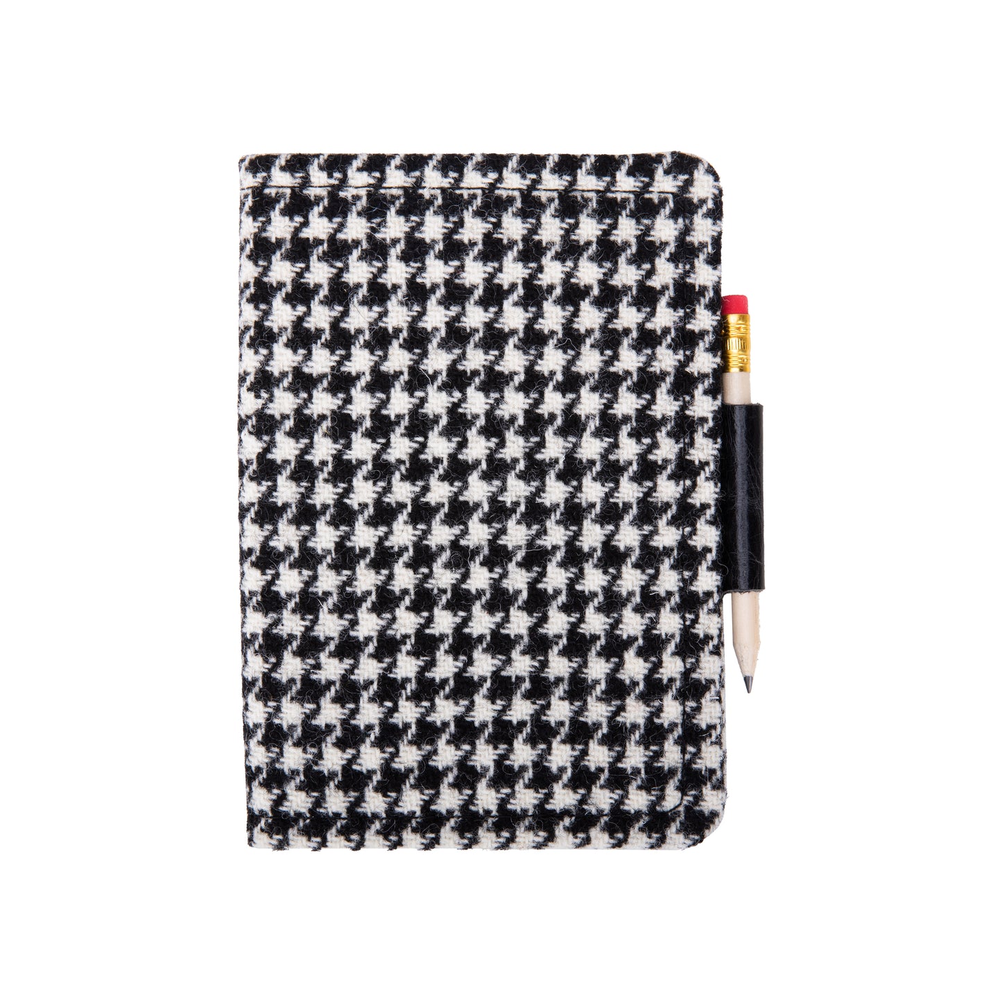 Black and White Houndstooth Scorecard Holder