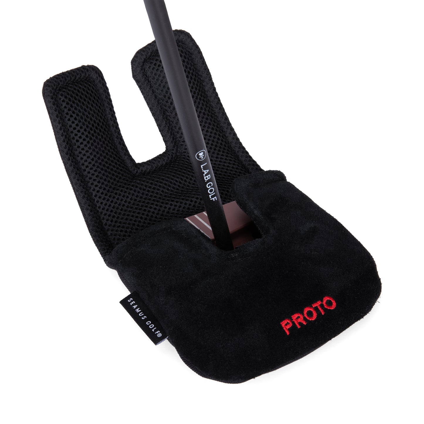 PROTO Black Cordura Center Shafted Mallet Putter Cover