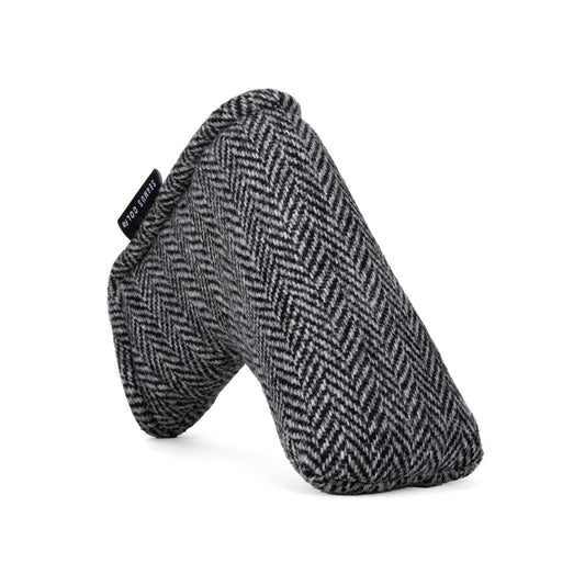 Charcoal Tweed Blade Putter Cover