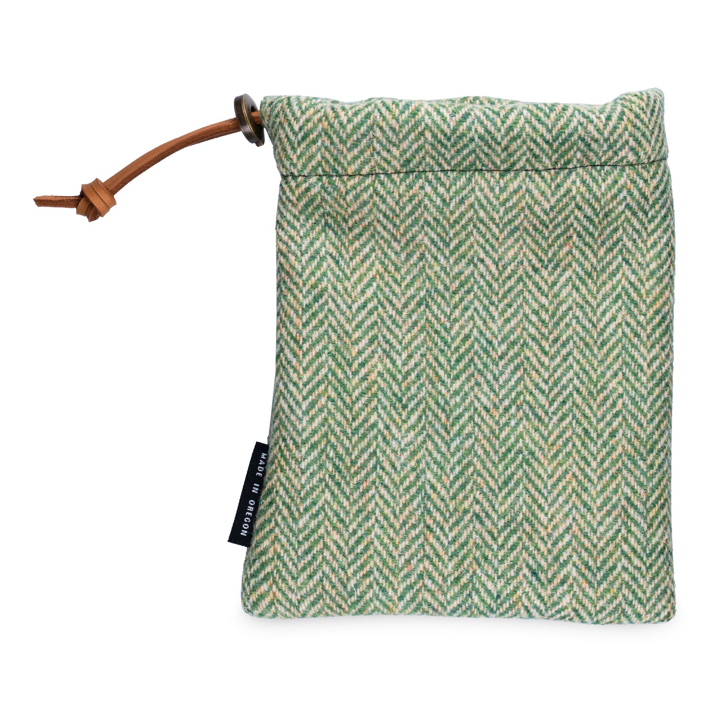 Fescue Tweed Drawstring Pouch