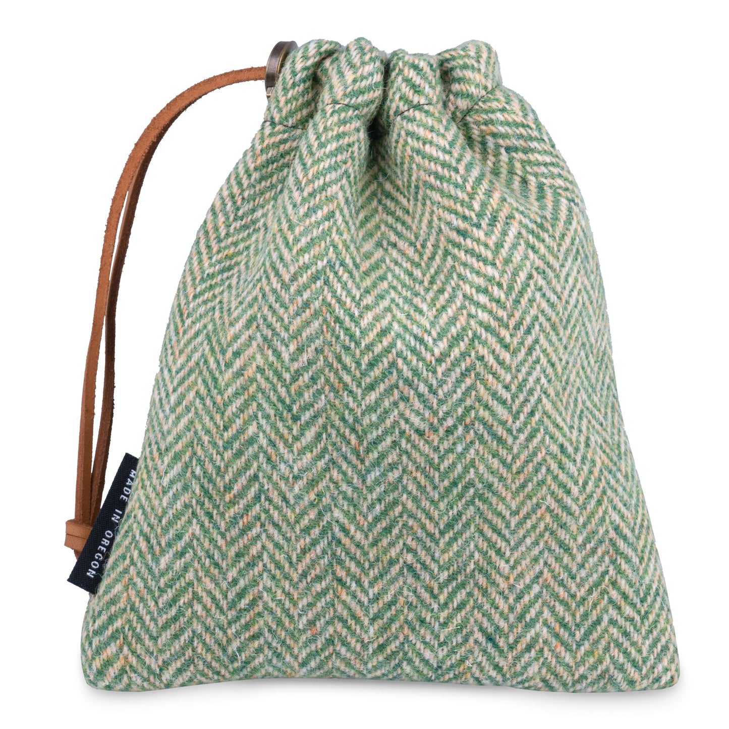 Fescue Tweed Drawstring Pouch