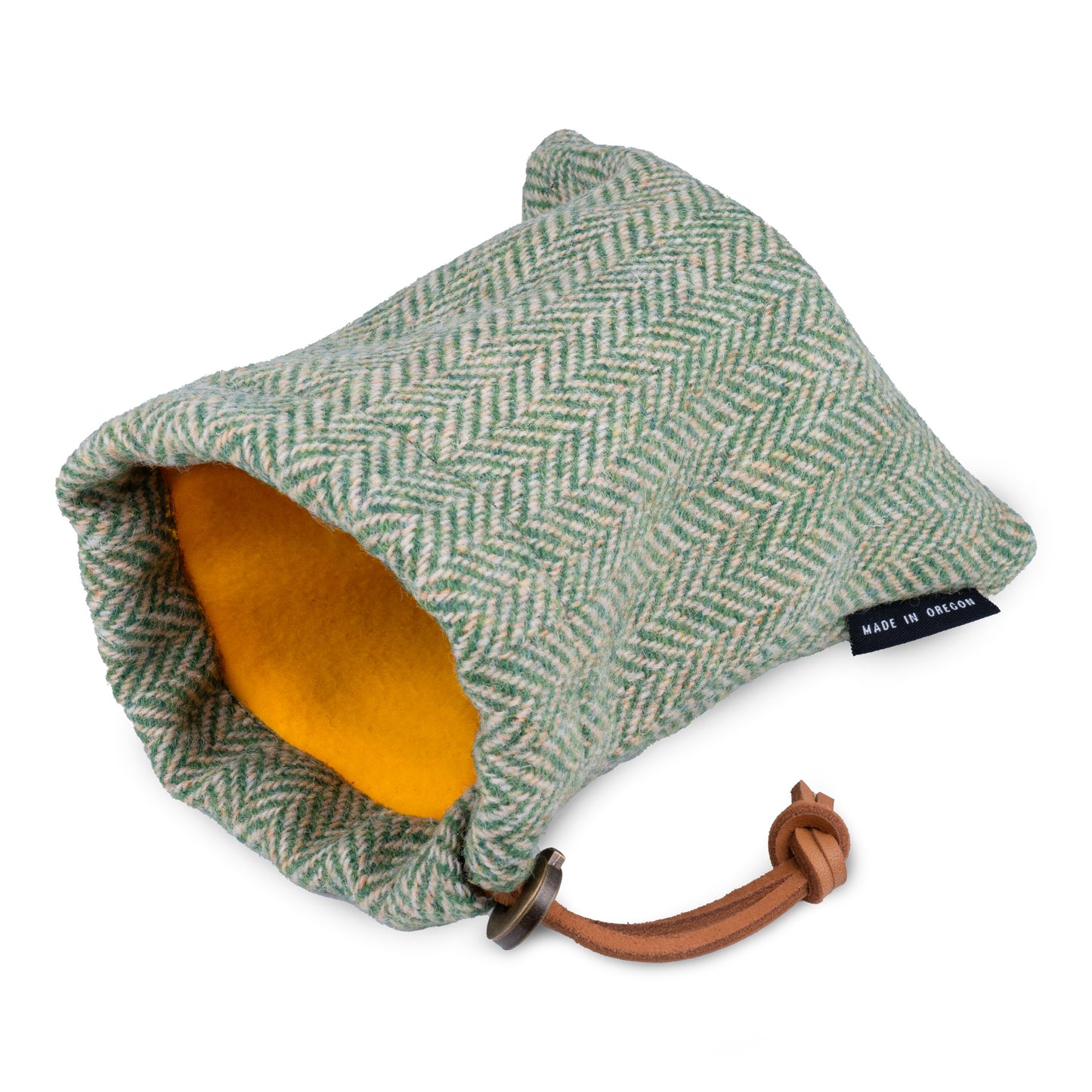 Fescue Tweed Drawstring Pouch