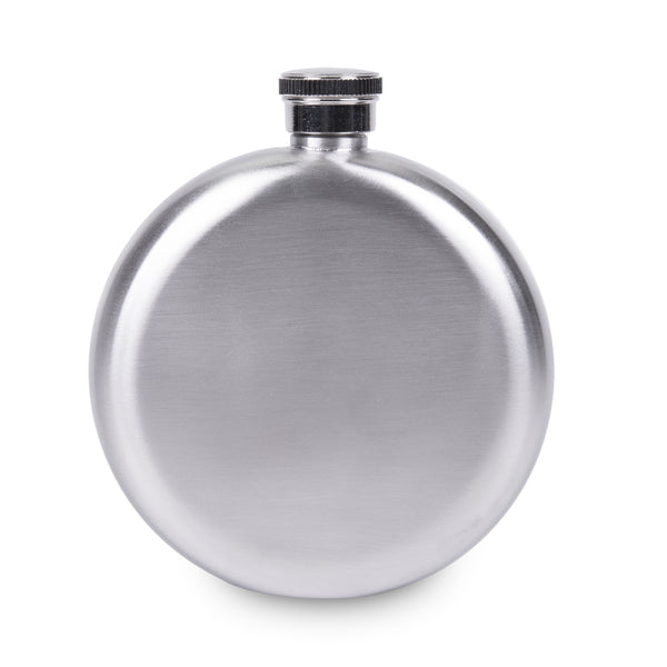Wholesale 5oz Round Stainless Steel Flask with Celtic Horse Medallion - Buy Wholesale  Flasks