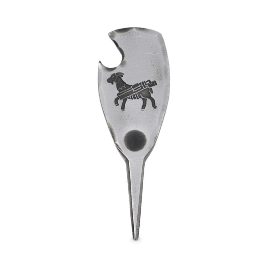 Hand Forged® GOAT Bottle Opener Single Prong Pitch Tool - Steel