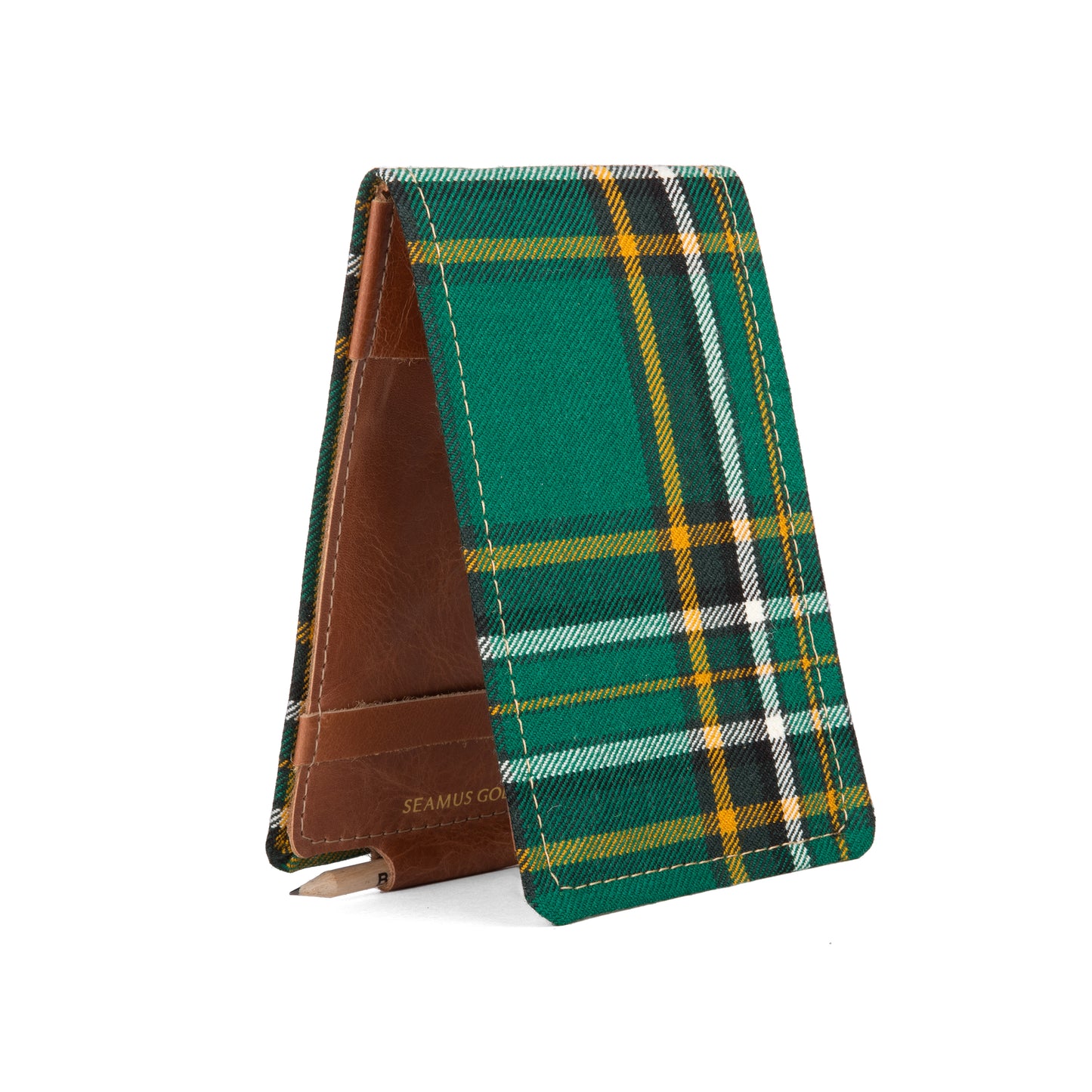 Irish National Tartan Yardage Book Cover