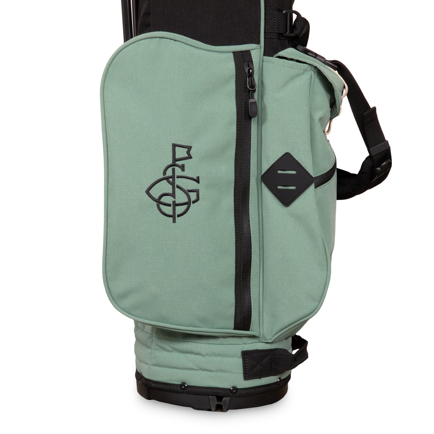 Seamus x Jones Rover Stand Bag - Black/Sage Leaf