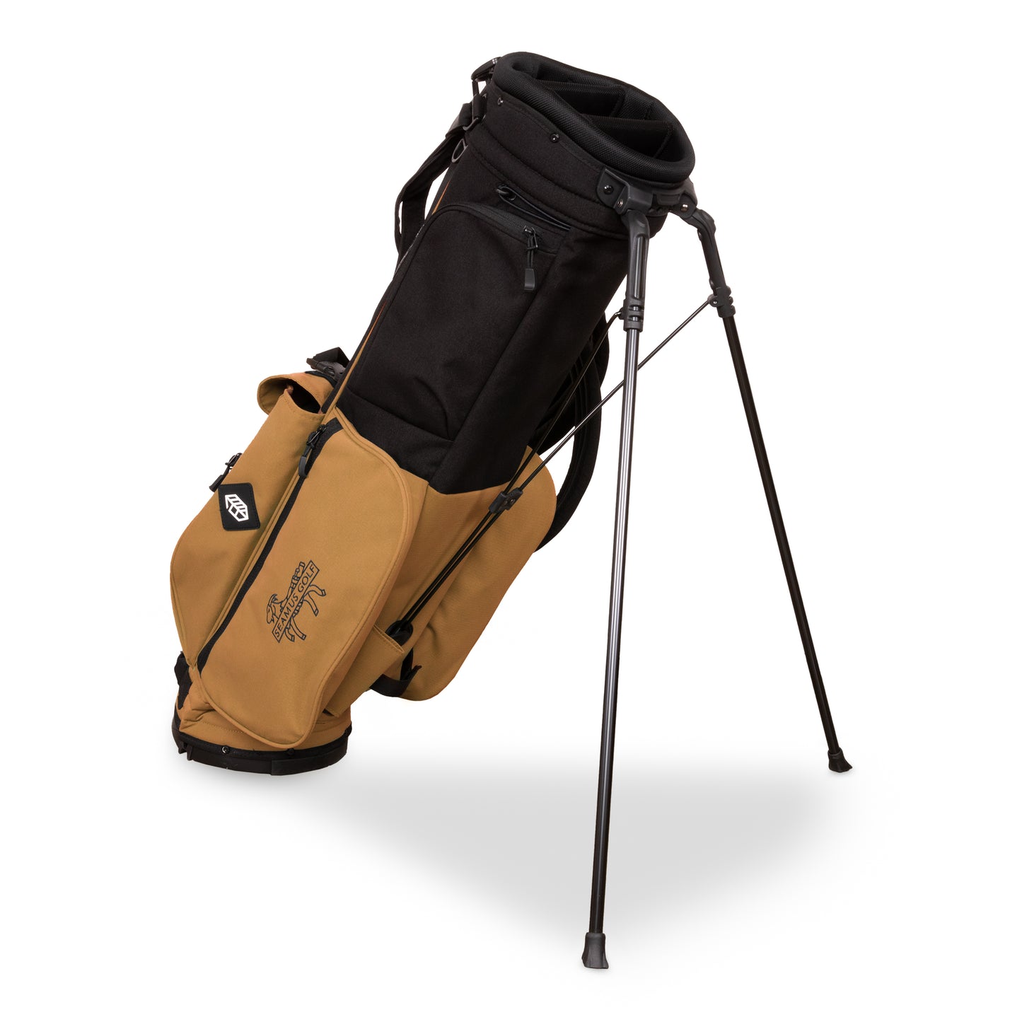 Seamus x Jones Rover Stand Bag - Black/Wheat