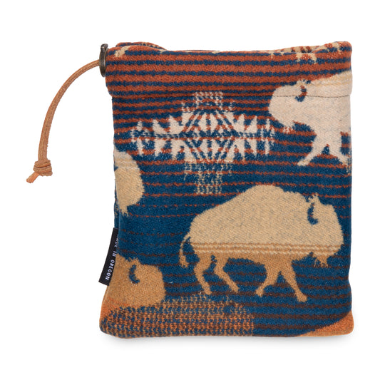 Pendleton® Land of the Buffalo Drawstring Pouch