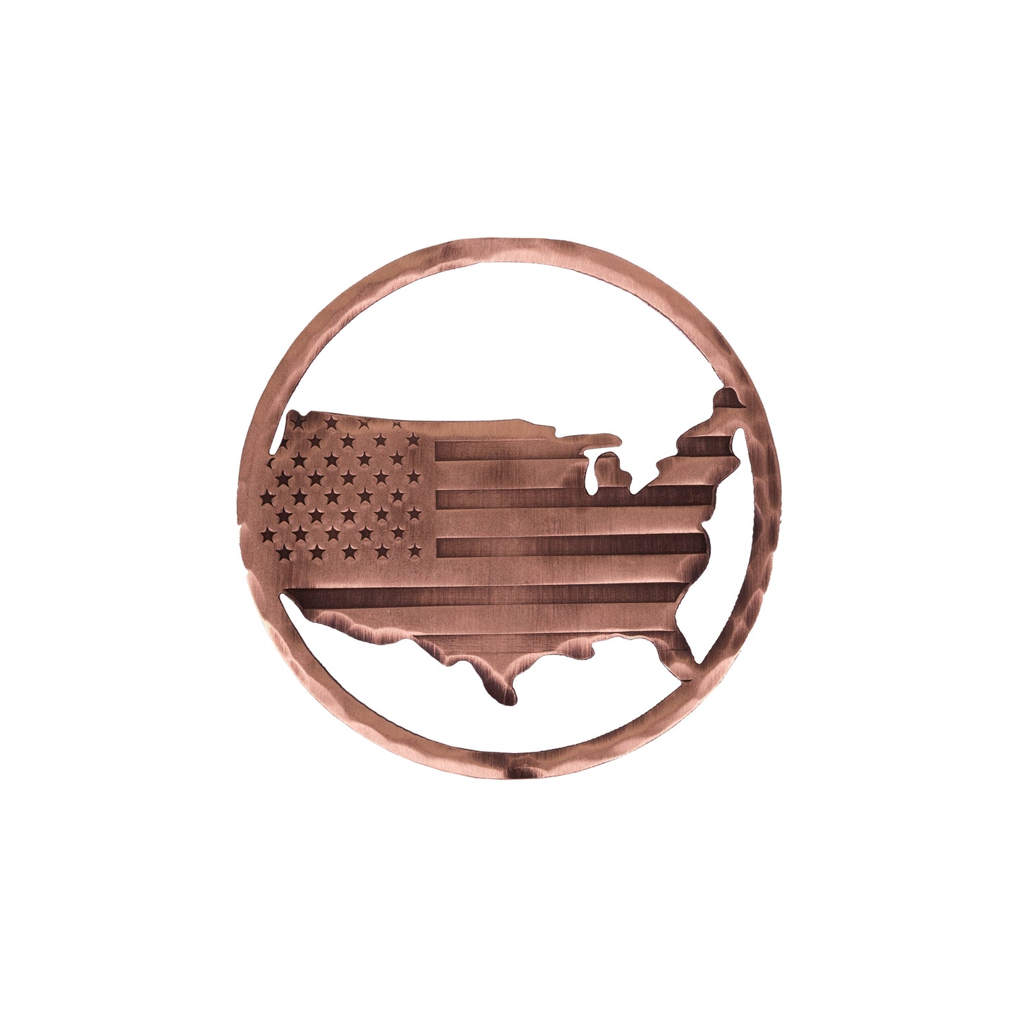 Hand Forged® Old Glory Ball Mark - Copper