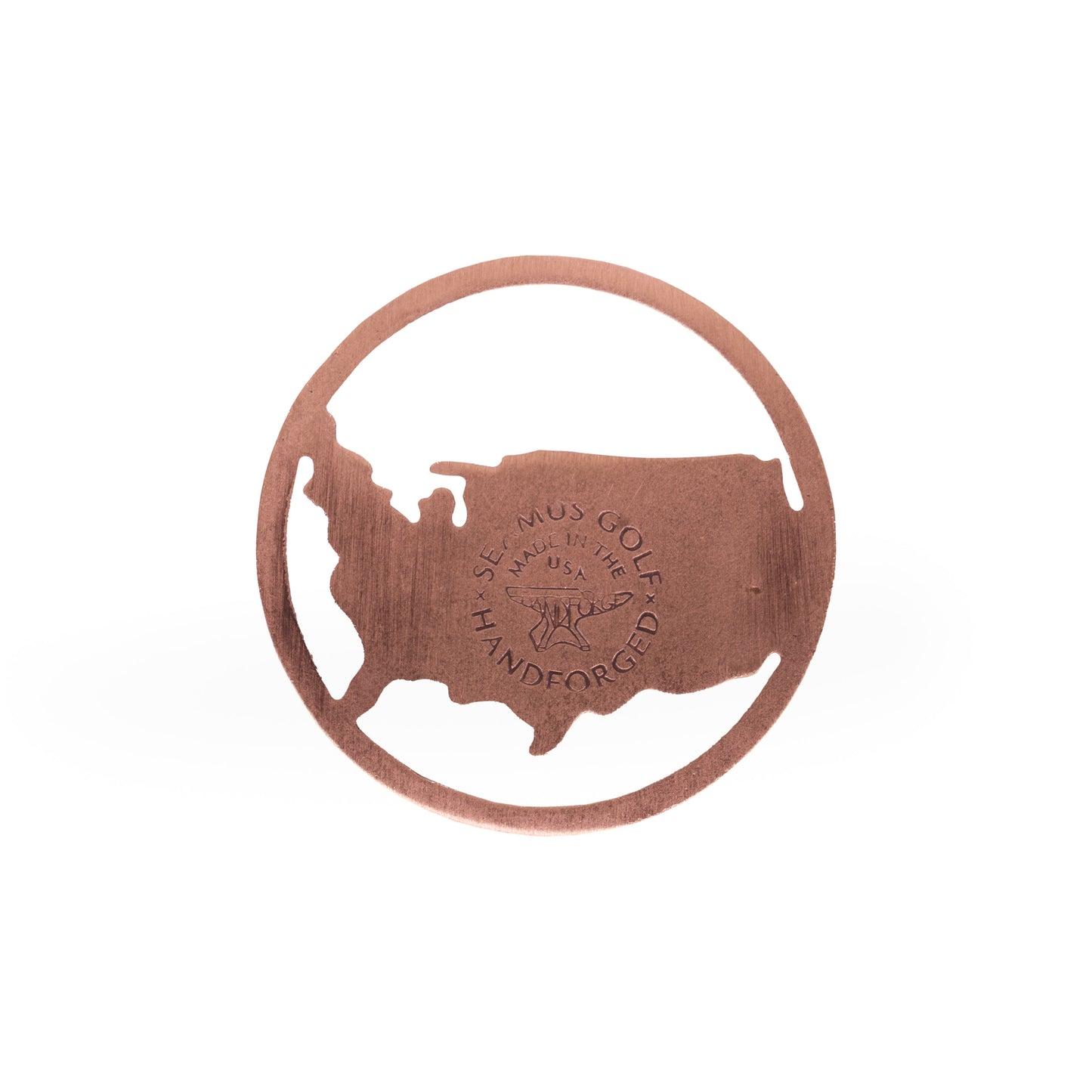 Hand Forged® Old Glory Ball Mark - Copper