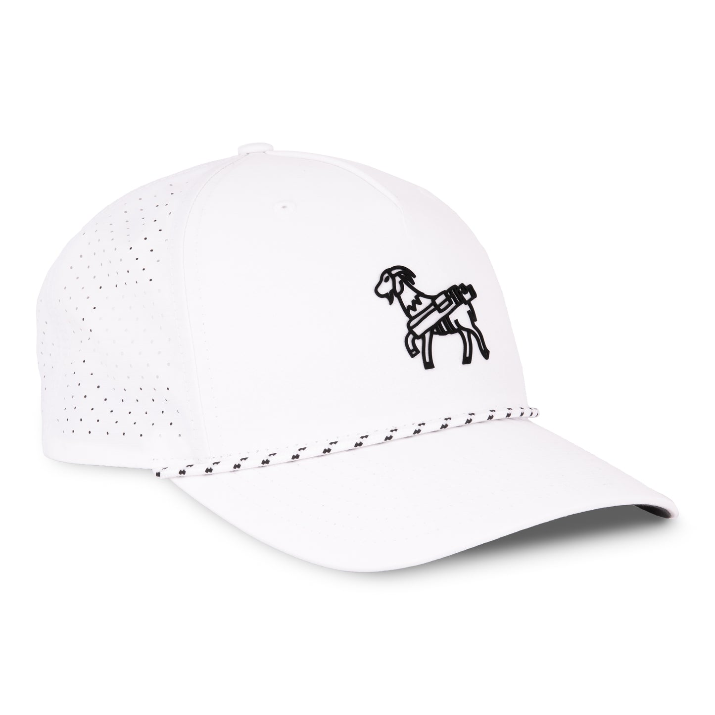 Seamus Goat Rope Hat - White