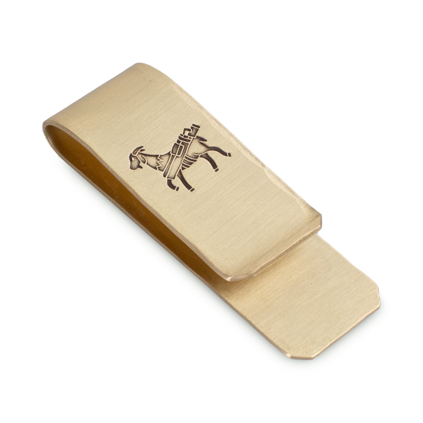 Hand Forged® Seamus Goat Money Clip - Bronze