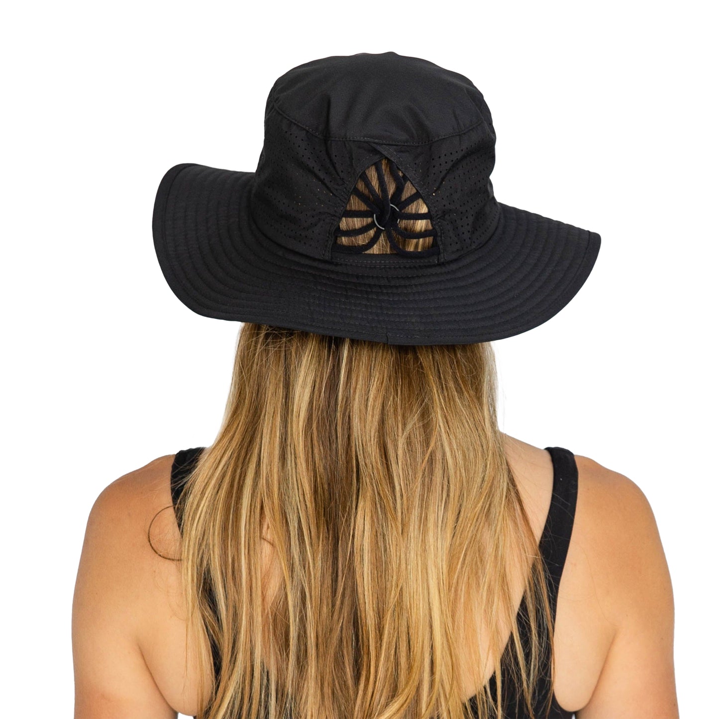 Vimhue Sun Goddess Women's Bucket Hat - Black