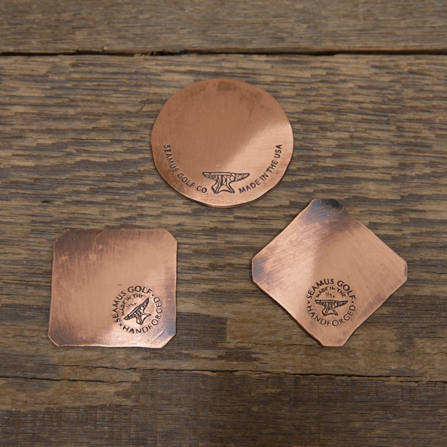 Hand Forged® Blank Ball Mark - Copper